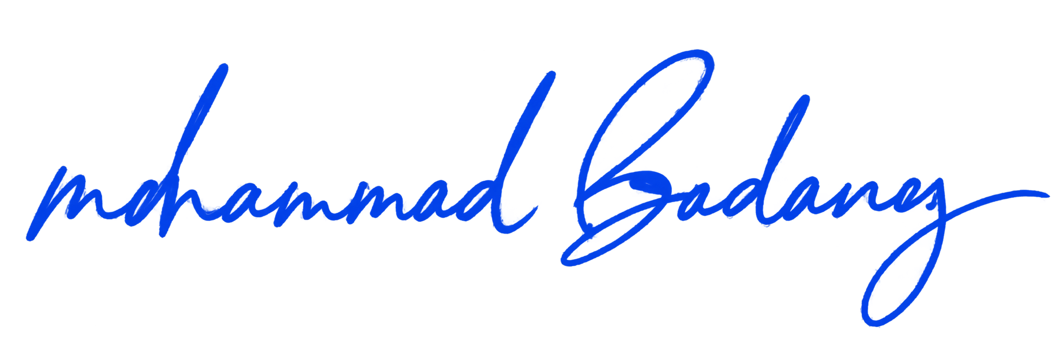 Mohammed Badawy’s signature